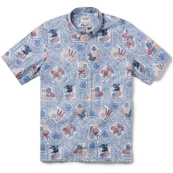 Reyn Spooner | Summer Commemorative 2025 (Button Down) BLUE