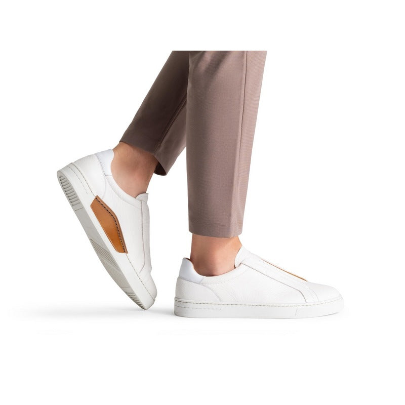Magnanni | Gasol Slip-On Sneaker White