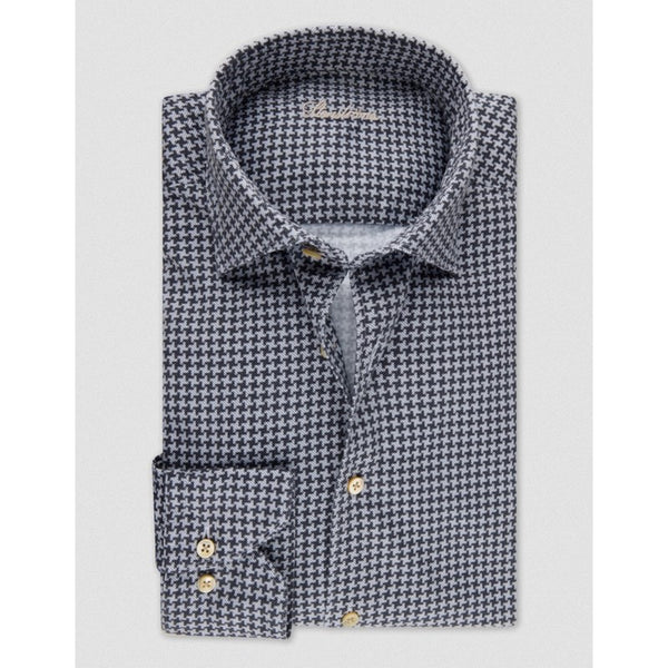 Stenstroms | Patterned Oxford Shirt