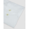 Stenstroms | Fitted Linen Sport Shirt white