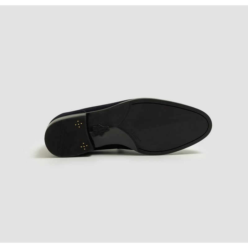 Di Bianco | Aviano Suede Loafer Navy