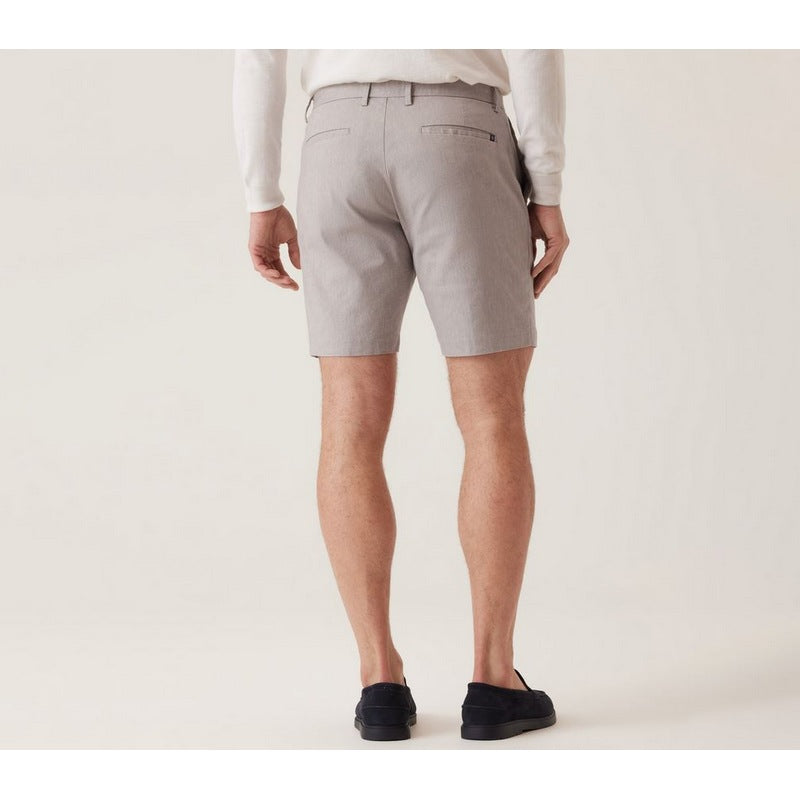 DEKE | Oasis Bermuda In Lifesync Linen Stretch Grey