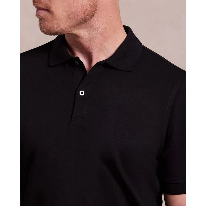 R51 | The Holden Double Knit Polo black