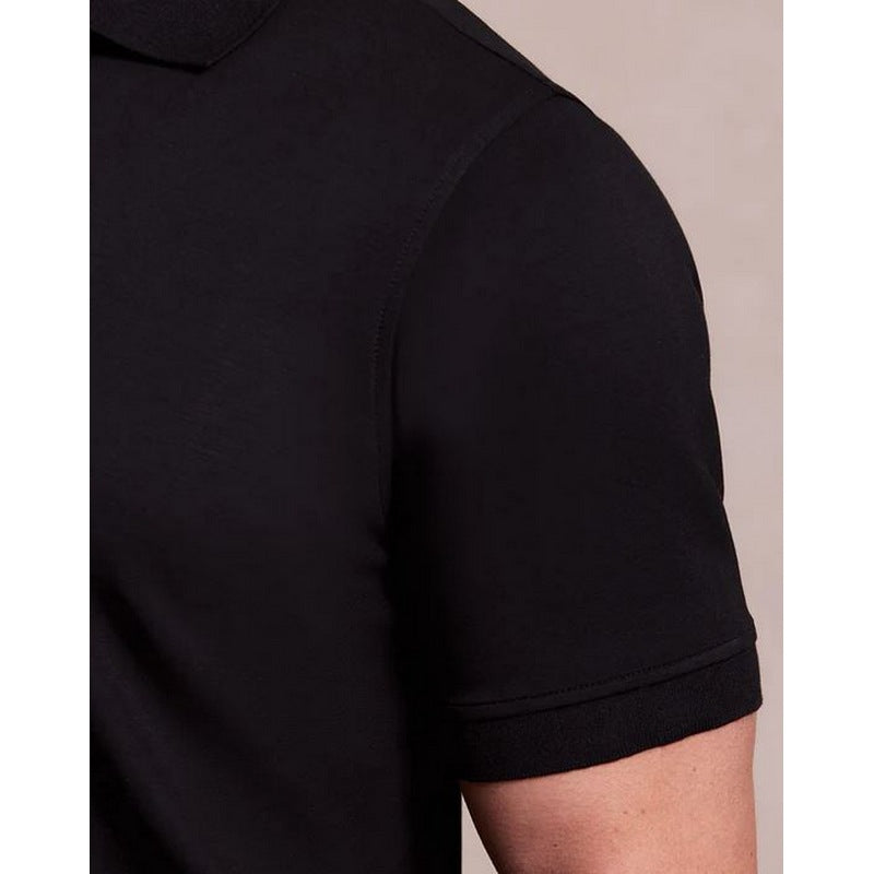 R51 | The Holden Double Knit Polo black