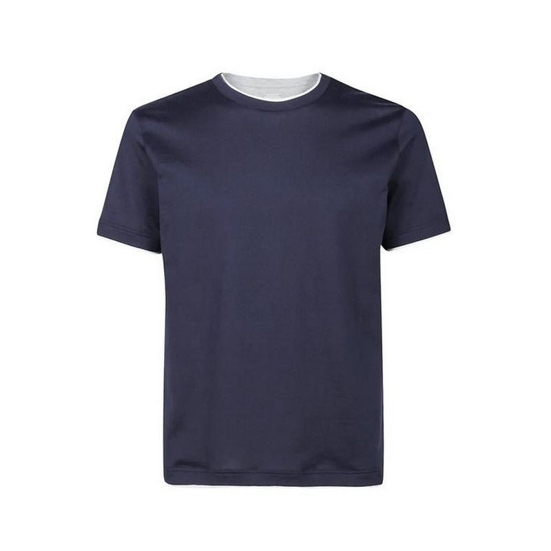 Eleventy Milano | T-Shirt Girocollo NAVY