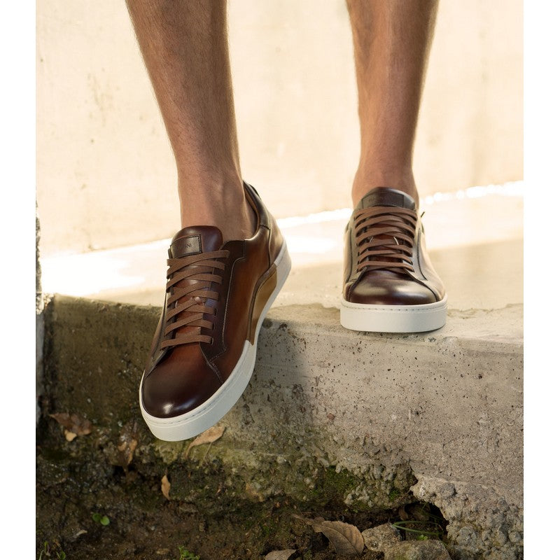 Magnanni leather sneakers