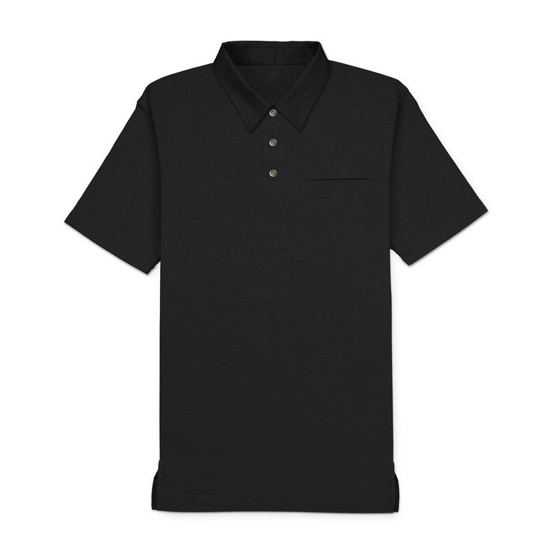 Vastrm | Tech Pique Polo Shirt Black