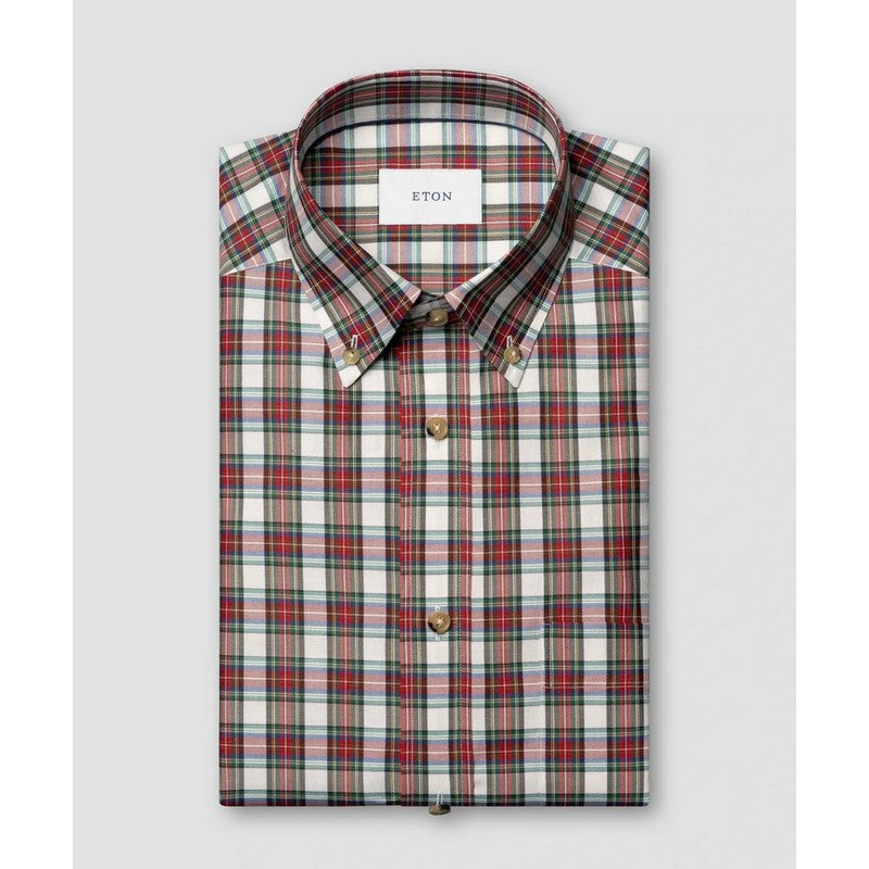 Eton | Tartan Plaid Shirt