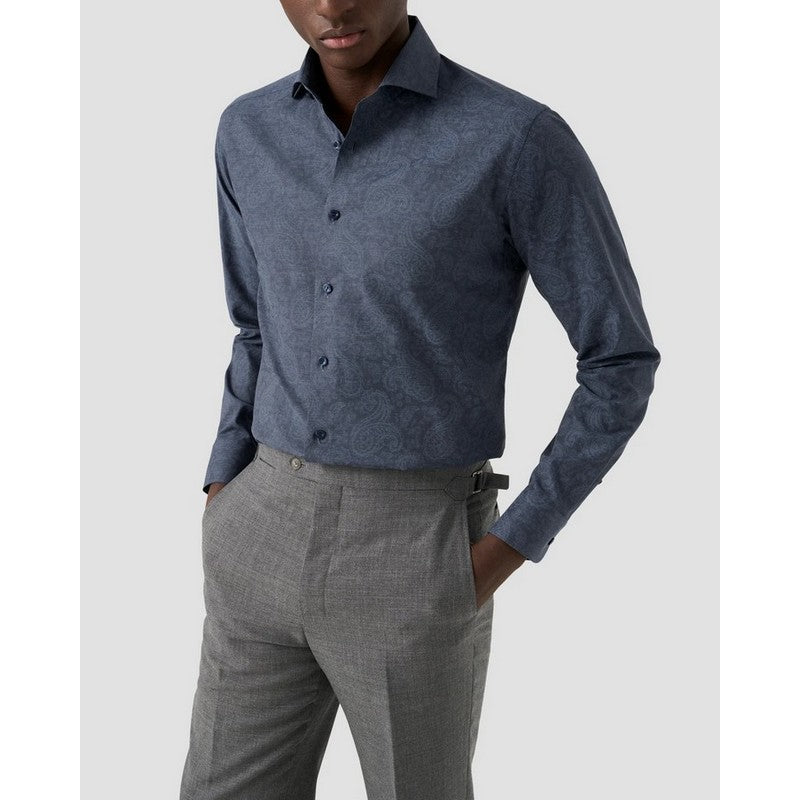 Paisley Print Twill Shirt