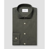 Eton Shirts | Signature Flannel Dress Shirt Green