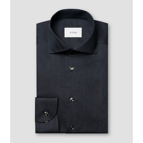eton men's dress shirt Eton Men's Signature Twill Slim-Fit Dress Shirt