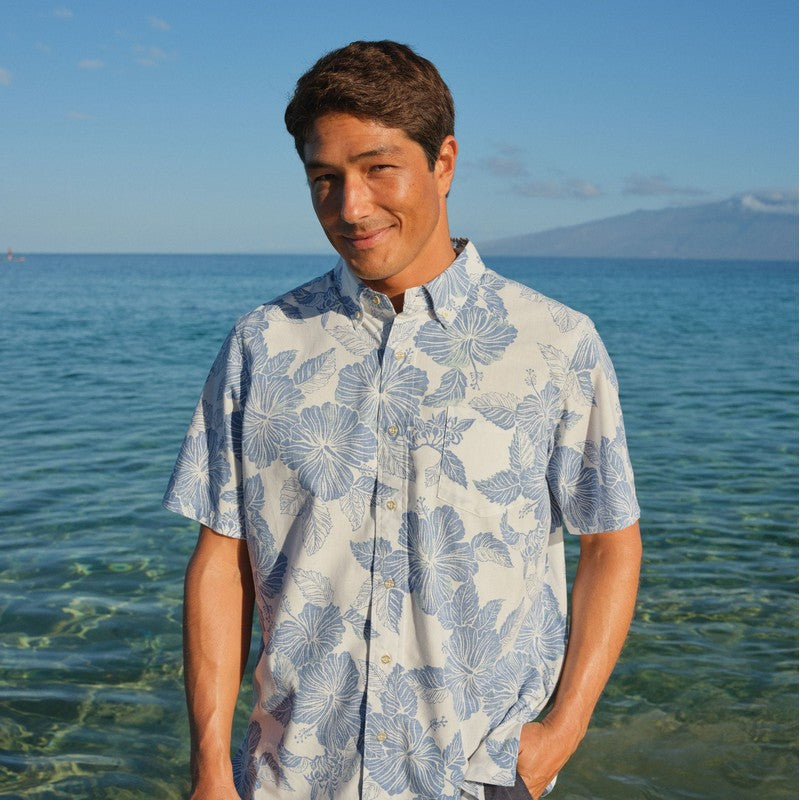 Reyn Spooner | Aloha Biscus (Button Front)