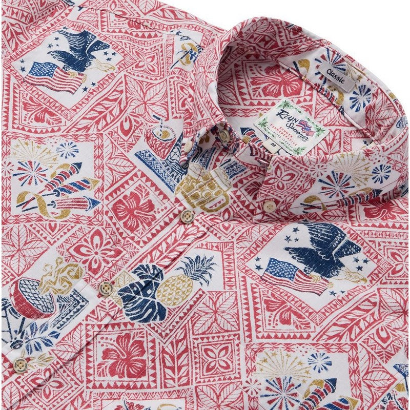 Reyn Spooner | Summer Commemorative 2025 (Button Down) RED