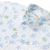 White shirt with blue turtle pattern and Ralph Lauren logo