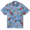 Reyn Spooner | Hawaiian Christmas 2024 (Button Down) BLUE