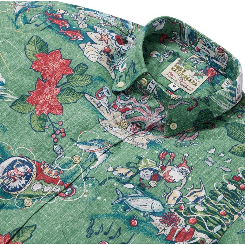 Reyn Spooner | Hawaiian Christmas 2024 (Button Down) MISTLETOE