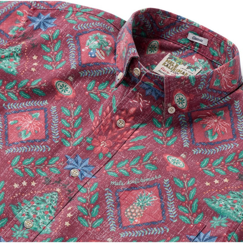 Reyn Spooner | Hawaiian Christmas 2025 (Pull Over) Red