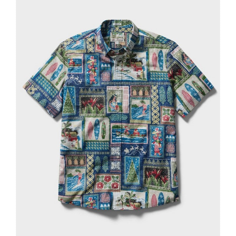 Reyn Spooner | Hawaiian Christmas 2026 (Tailored Fit) Navy