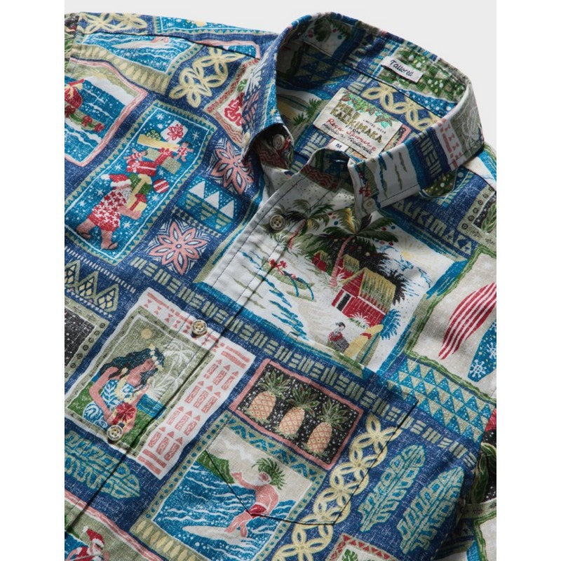 Reyn Spooner | Hawaiian Christmas 2026 (Tailored Fit) Navy