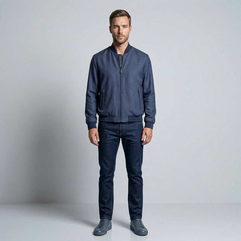 Paul & Shark | Baseball Loro Piana Wool Jacket