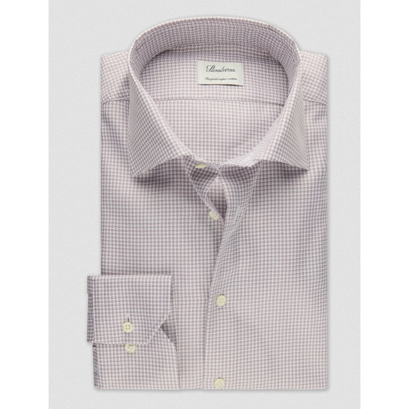 Stenstroms | Checked Twill Dress Shirt 673