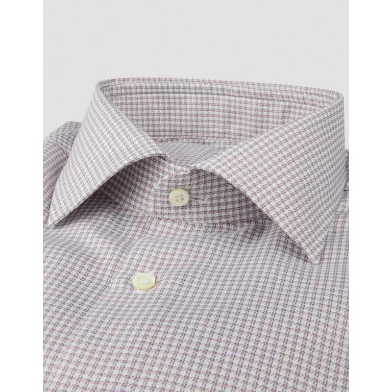 Stenstroms | Checked Twill Dress Shirt 673