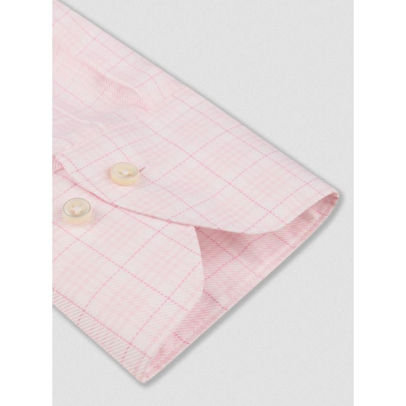 Stenstroms | Fitted Body Dress Shirt Pink