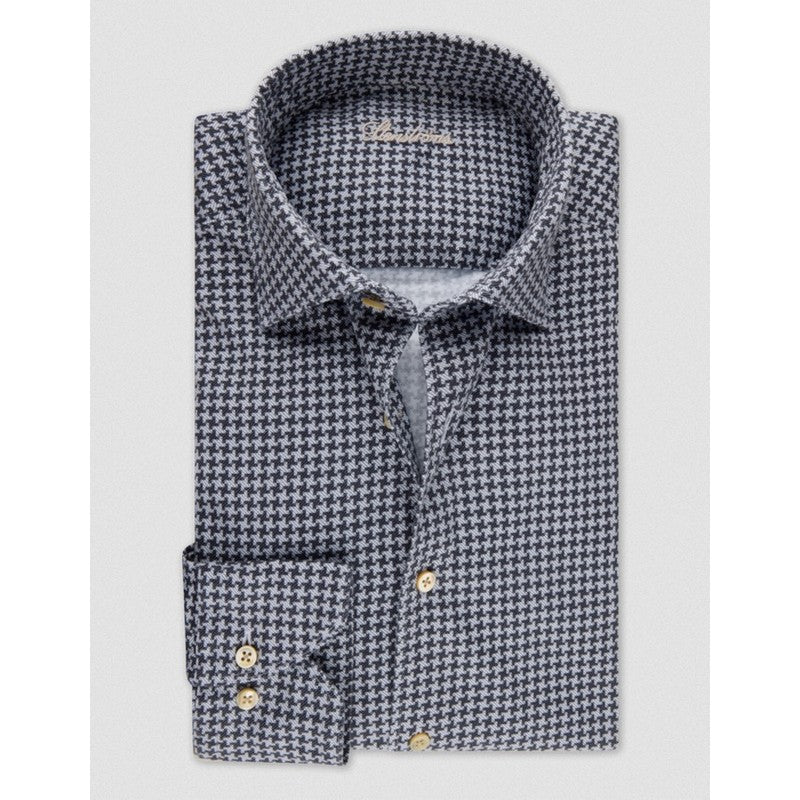 Stenstroms | Patterned Oxford Shirt