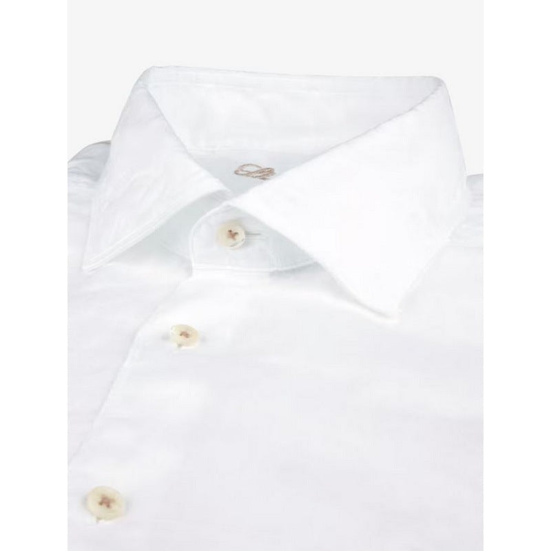 Stenstroms | Fitted Body Linen Shirt White