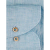 Stenstroms | Fitted Body Linen Shirt Light Blue