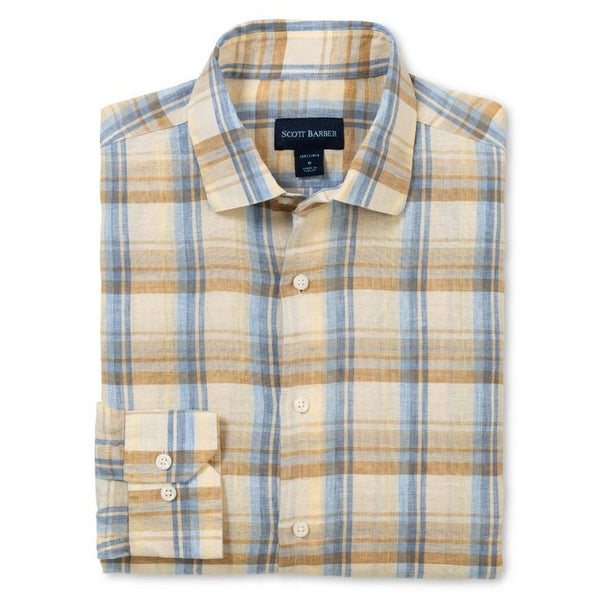 Scott Barber | Italian Linen Plaid