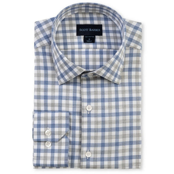 Scott Barber | Melange Dobby Check