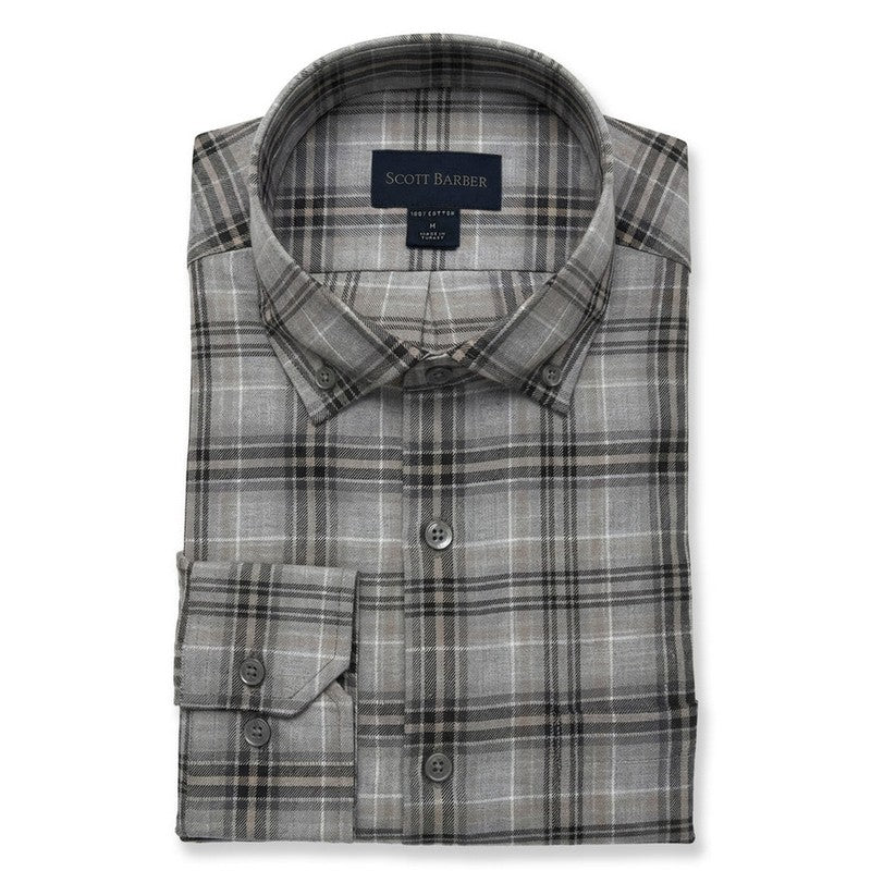 Scott Barber | Herringbone Twill Sport Shirt