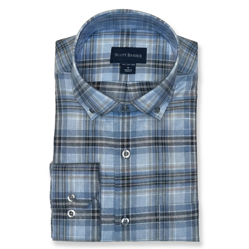 Scott Barber | Herringbone Twill Sport Shirt