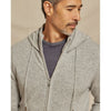 RYE51 | Aspen Cashmere Full Zip Hoodie Grey