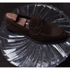Di Bianco | Aviano Suede Loafer Mahogany
