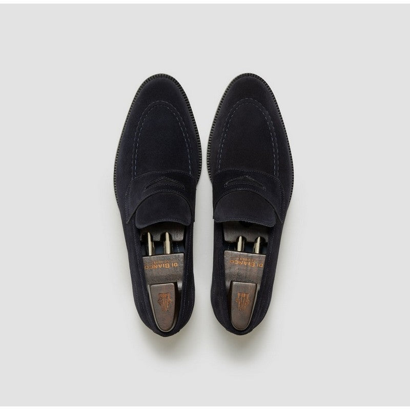 Di Bianco | Aviano Suede Loafer Navy