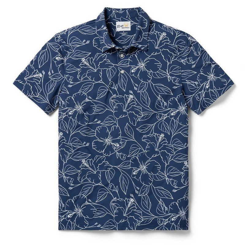 Reyn Spooner | Big Blooms Performance Polo