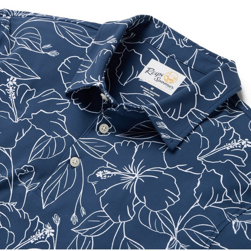 Reyn Spooner | Big Blooms Performance Polo