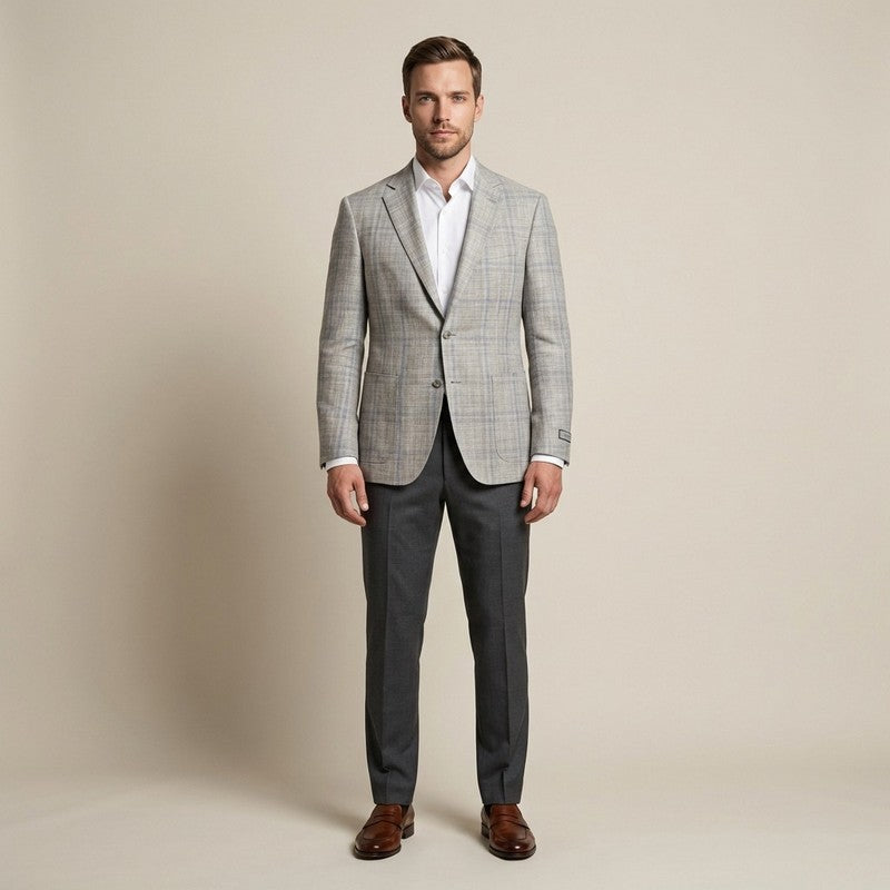 Canali | Silk & Wool Sport Coat