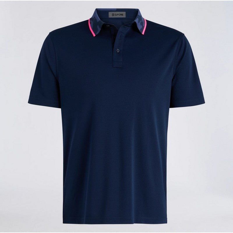 G/Fore | Camo Collar Pique Polo