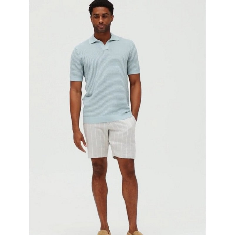 Deke | Oasis Bermuda Hyperthread Pinstripe