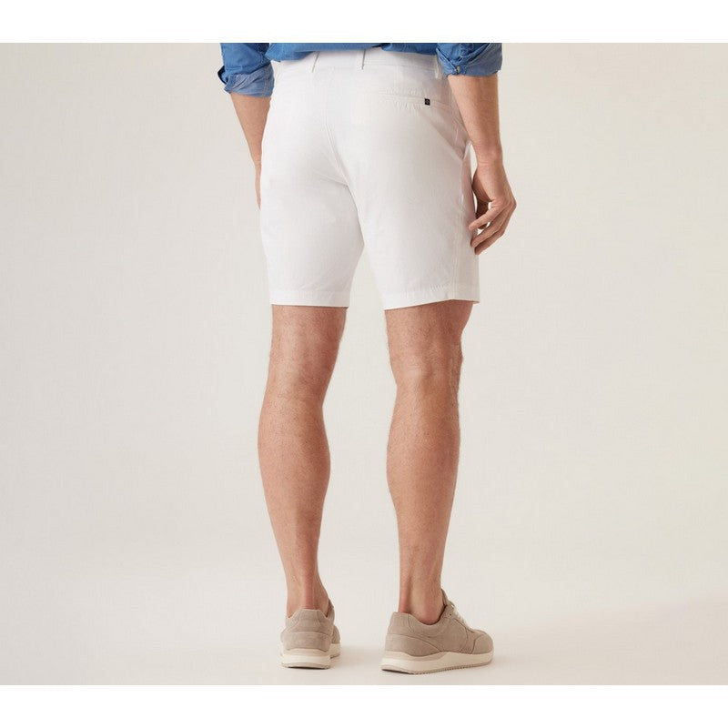 Deke | Galaxy Bermuda Shorts White