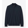 Orchard & Broome | Eldridge Terry Quarter-Zip Navy