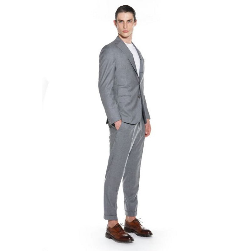 Eleventy | Single Breasted Suit (Grey)