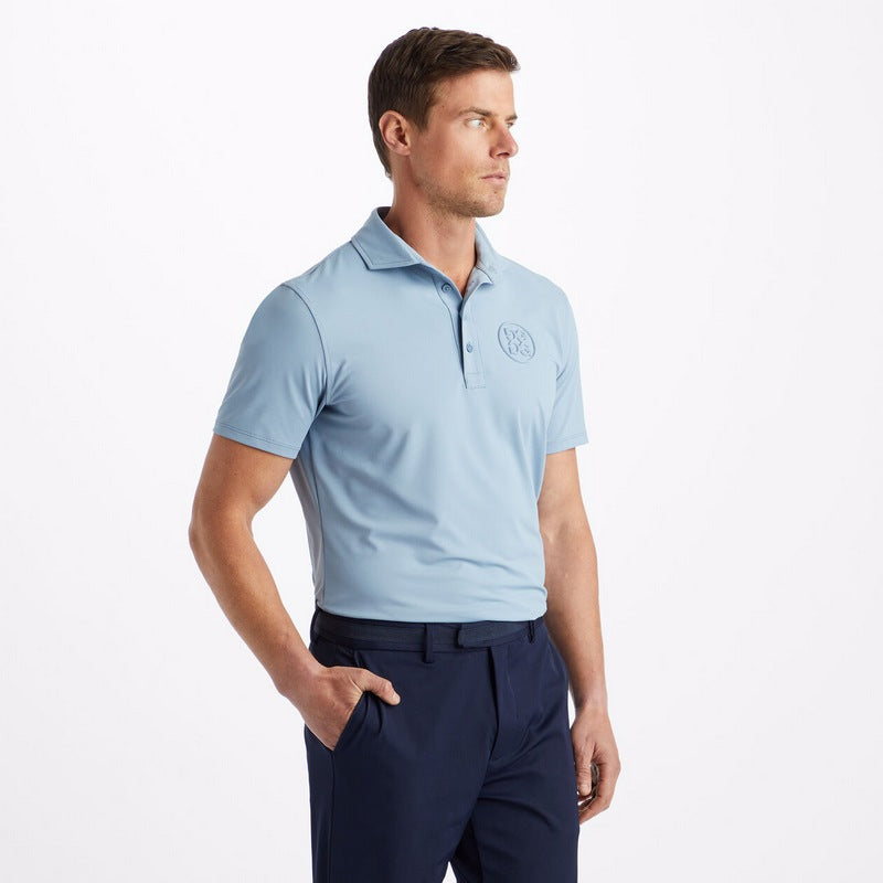 G/Fore | Embossed Circle G's Tech Polo