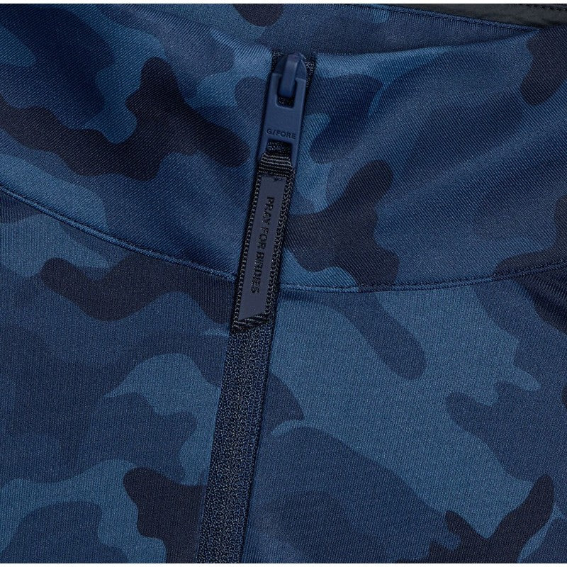 G/Fore | Brushed Back Tech Quarter Zip 