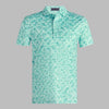 G/Fore | Mapped Icon Camo Polo Menthol