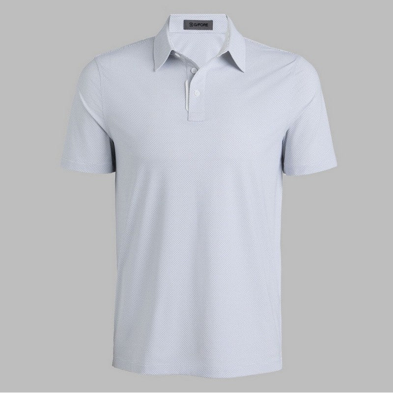 G/Fore | Fine Stretch Polo Onyx
