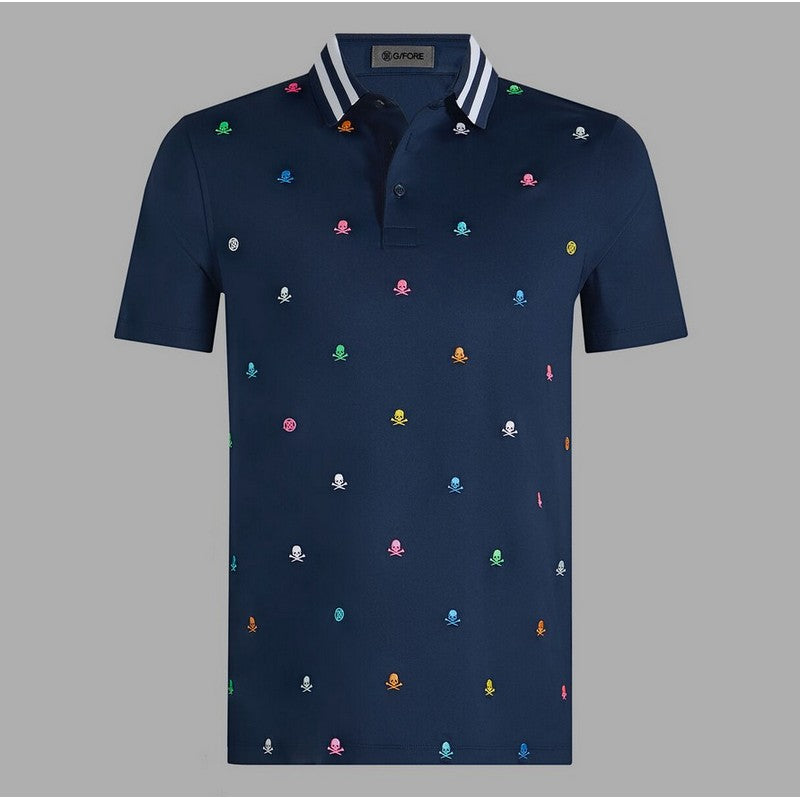 G/Fore | Embroidered Tech Polo